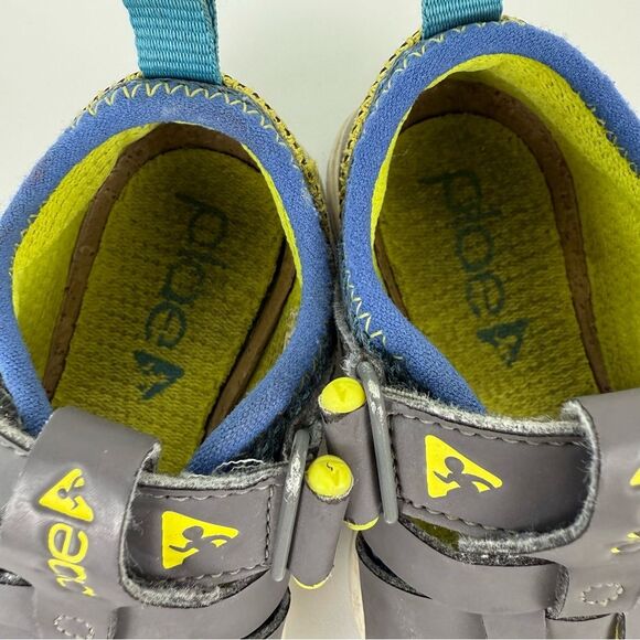 Plae Sam 2.0 Fisheman Sandals Steel Kids Size 6 - Picture 5 of 9